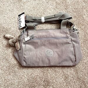 BNWT Kipling Elysia Handbag, Grey